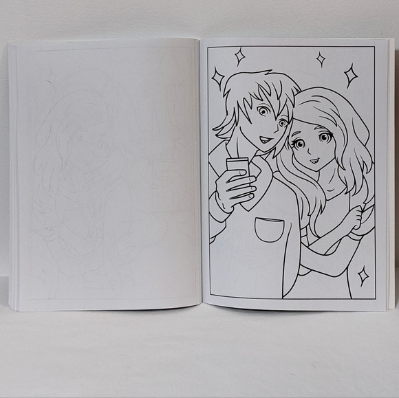 NEW Anime Coloring Book - Picture 6 of 8